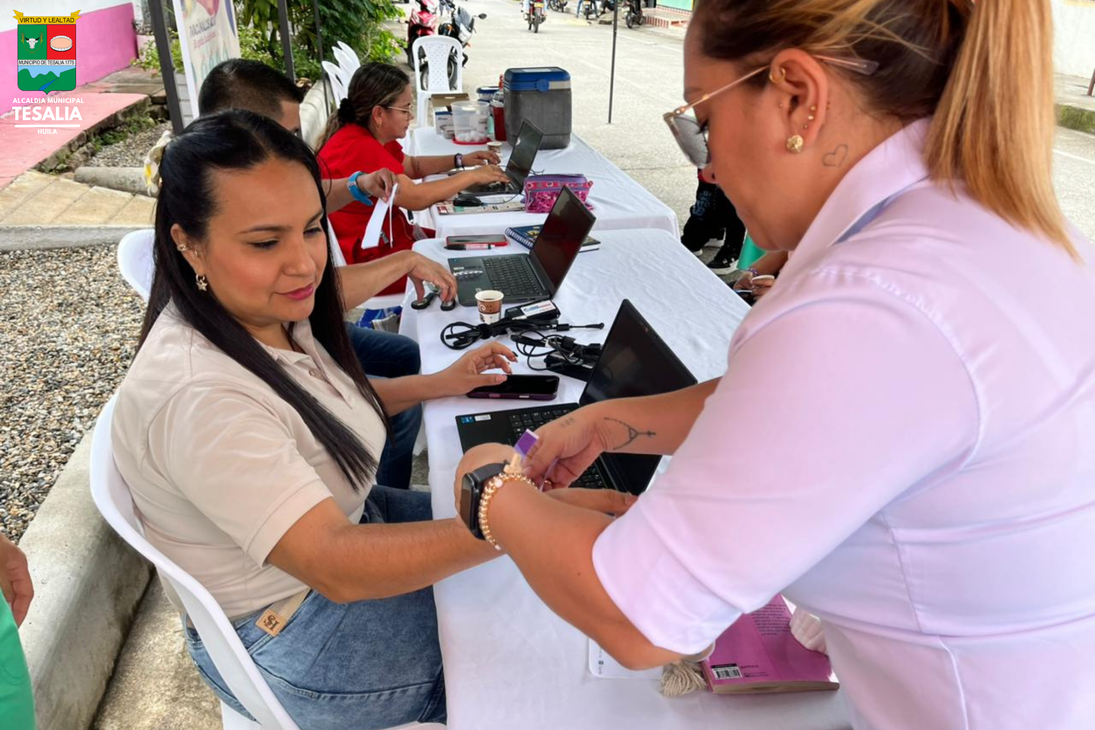 Noticia - Brigada de Salud en conmemoración por la Eliminación de la Violencia contra la Mujer.