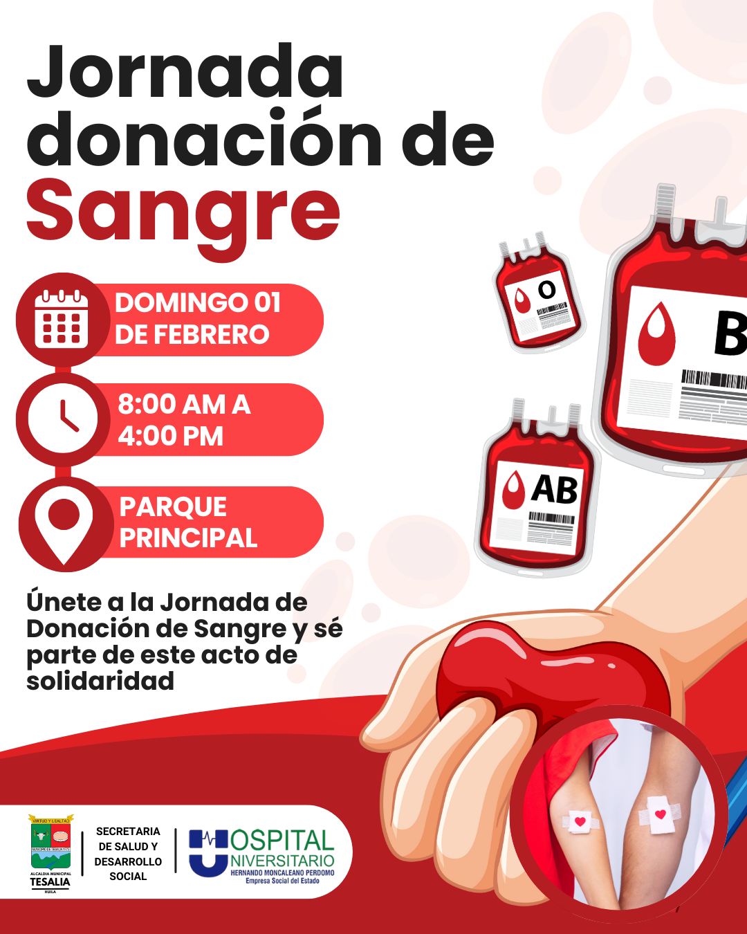 Noticia - 🩸 Jornada de Donación de Sangre ❤️