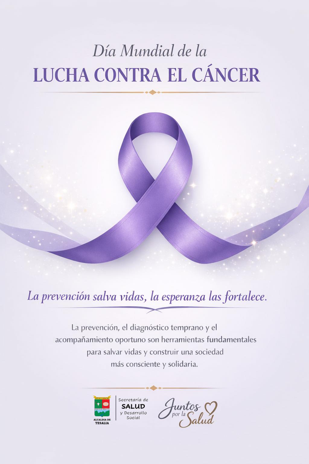 Noticia - 💜 DÍA MUNDIAL DE LA LUCHA CONTRA EL CÁNCER
