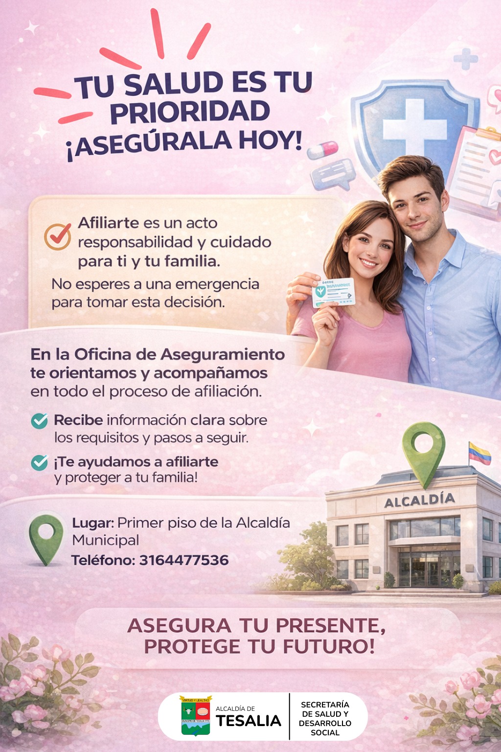 Noticia - 💙 AFÍLIATE AL SISTEMA DE SALUD Y PROTEGE A TU FAMILIA